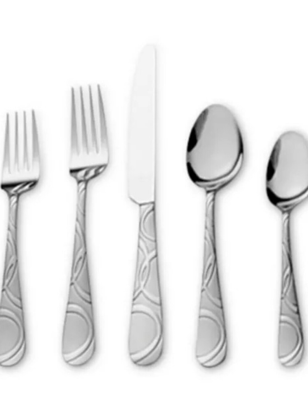 International Silver Garland Frost 67-Piece 18/0 Stainless Steel Set (For 12)